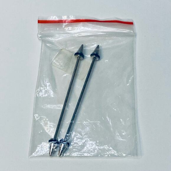 14G Stainless Steel Industrial Barbell Earring Cartilage Piercing Arrow 2 Pack - Picture 1 of 5